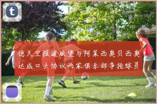 德天空报道狼堡与阿莱西奥贝西奥达成口头协议两家俱乐部争抢球员